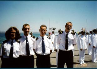 December 2000 - The members (incomplete) of the Polish student delegation