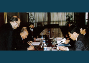 07.2002_IAMU Working Group; in the background Prof A. Weintrit, Egypt